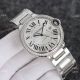 Swiss 2824 Cartier Ballon Bleu 42mm Single Diamond-set Rose Gold Silver Face (4)_th.jpg